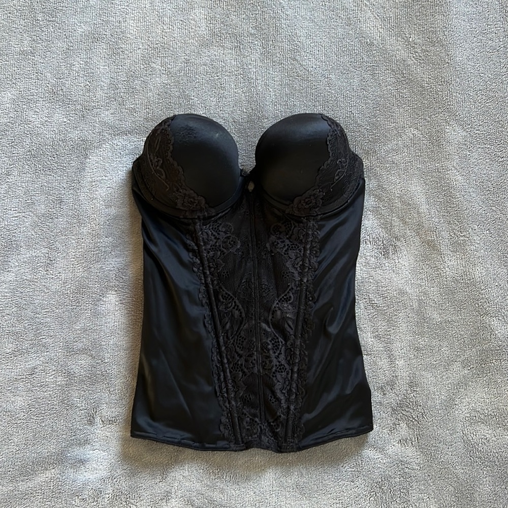 Jezebel 30533 Lace Bustier/Corset 32B black